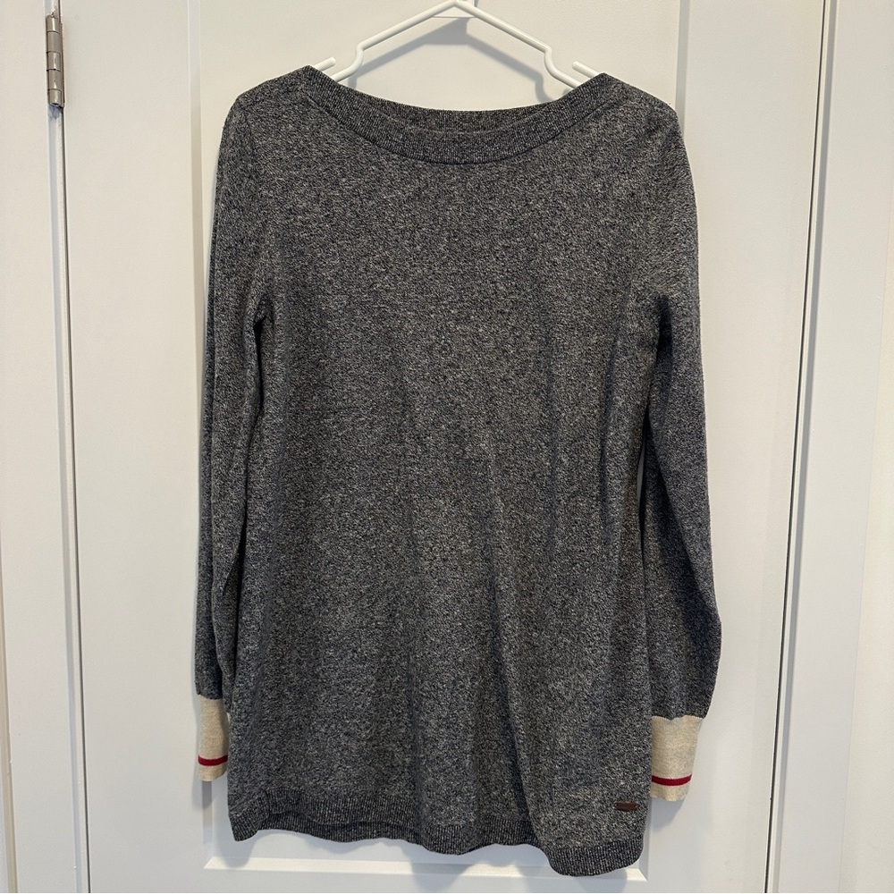 Roots Salt & Pepper Long Sleeve Sweater Size Medium Women’s